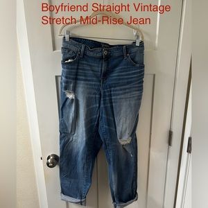 TORRID Boyfriend Stretch Straight Vintage Mid Rise Jeans-sz 20